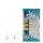 Mikado Jaws Fluorocarbon Leader 25 cm 15 kg fluorocarbon előke