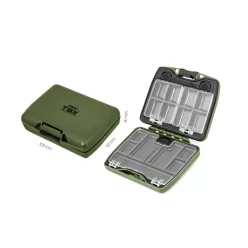   Delphin TBX Duo 105–18P 105 × 92 × 30 mm aprócikkes doboz