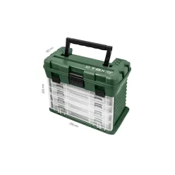   Delphin TBX MegaCase Clip 290 × 190 × 265 mm szerelékes láda