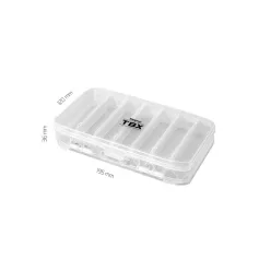   Delphin TBX Duo 195–14P 195 × 120 × 36 mm szerelékes doboz