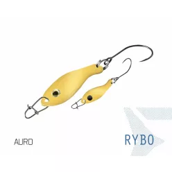   Delphin RYBO Hook #8 Snap 00 AURO 2,5 cm 0,5 g UL támolygó villantó