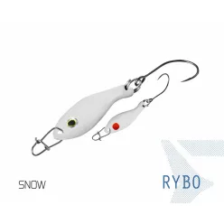   Delphin RYBO Hook #8 Snap 00 SNOW 2,5 cm 0,5 g UL támolygó villantó