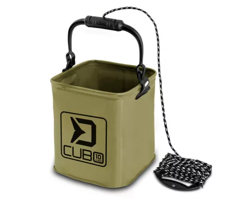 Delphin Összecsukható CUBO + 10 l 7 m 18 × 18 × 20 cm vízmerítő vödör