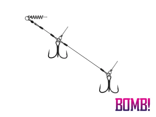 Delphin Bomb! Twisto MultiTRAP #1 10 cm 16 kg 14 cm ragadozóhalas szerelék 1 db/csomag
