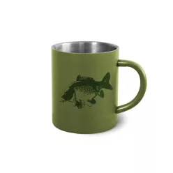 Delphin Carp rozsdamentes bögre 300 ml