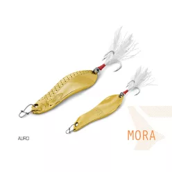 Delphin MORA hook #4 AURO 7,3 cm 30 g támolygó villantó