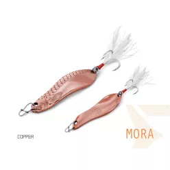 Delphin MORA hook #4 réz 7,3 cm 30 g támolygó villantó