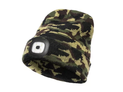 Delphin CamouLED téli sapka UNI