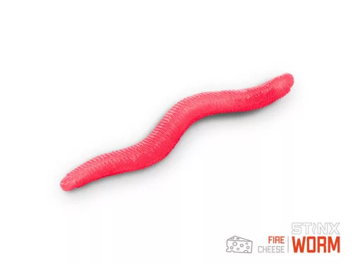 Delphin B! StinxWORM Cheese FIRE 4 cm 50 db/csomag lágy műcsali