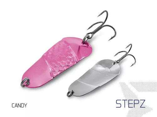 Delphin STEPZ StripSCALE kanál Hook #2 CANDY 7 cm 10 g támolygó villantó
