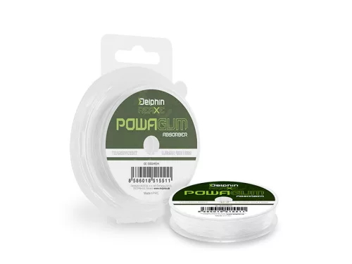 Delphin Reaxe PowaGUM Absorber Transzparens 1,2 mm 10 kg 10 m erőgumi