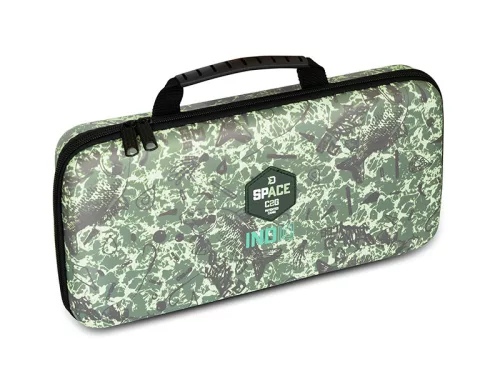 Delphin IndIQ Space C2 g terepszínű (zöld) kapásjelzőtartó táska 35 × 18 × 6 cm