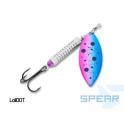   Delphin SPEAR Spinner méret.1 LoliDOT 6,2 g körforgó villantó