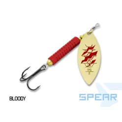   Delphin SPEAR Spinner méret.3 BLOODY 9,5 g körforgó villantó
