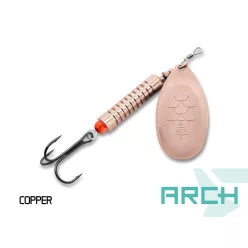 Delphin ARCH Spinner méret.0 réz 2 g körforgó villantó