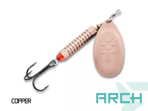 Delphin ARCH Spinner méret.0 réz 2 g körforgó villantó