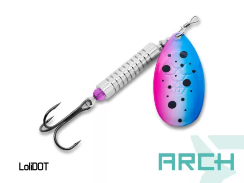 Delphin ARCH Spinner méret.0 LoliDOT 2 g körforgó villantó