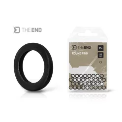   Delphin THE END Ring fém karika 3,1 mm horoggyűrű 30 db/csomag