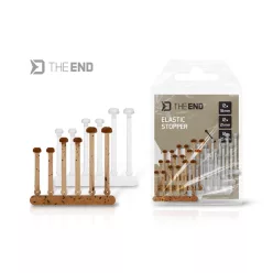  Delphin TheEND rugalmas 18 21 25 mm Ground+átlátszó csalirögzítő szilikon 36 db/csomag