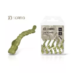   Delphin sCAMO Clamz horogbefordító 15 mm horogbefordító 10 db/csomag