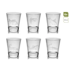 Delphin Shoty 6 az 1-ben pálinkás pohárszett 6 × 55 ml