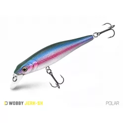   Delphin WOBBY JERK-SH POLAR 8 cm 6,5 g lebegő minnow wobbler