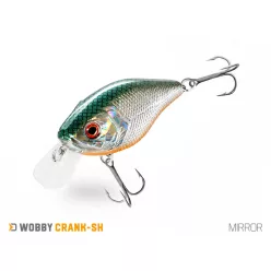   Delphin WOBBY CRANK-SH /Float. MIRROR 5 cm 8 g crankbait wobbler