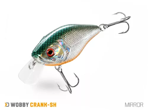 Delphin WOBBY CRANK-SH /Float. MIRROR 5 cm 8 g crankbait wobbler