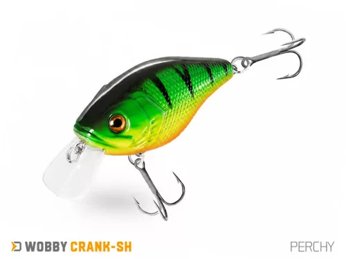 Delphin WOBBY CRANK-SH /Float. PERCHY 5 cm 8 g crankbait wobbler