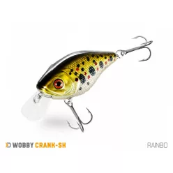  Delphin WOBBY CRANK-SH /Float. RAINBO 5 cm 8 g crankbait wobbler