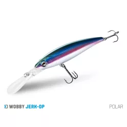   Delphin WOBBY JERK-DP POLAR 9 cm 12,5 g lebegő minnow wobbler