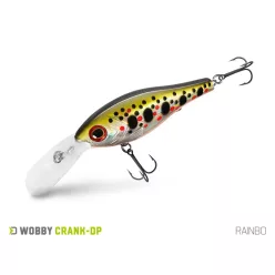   Delphin WOBBY CRANK-DP /Float. RAINBO 7 cm 12 g crankbait wobbler