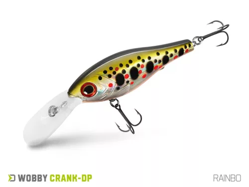 Delphin WOBBY CRANK-DP /Float. RAINBO 7 cm 12 g crankbait wobbler