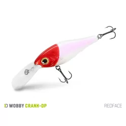   Delphin WOBBY CRANK-DP /Float. REDFACE 7 cm 12 g crankbait wobbler