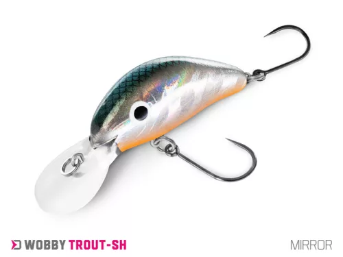 Delphin WOBBY TROUT-SH /Float. MIRROR 4 cm 4 g rovarutánzatú wobbler