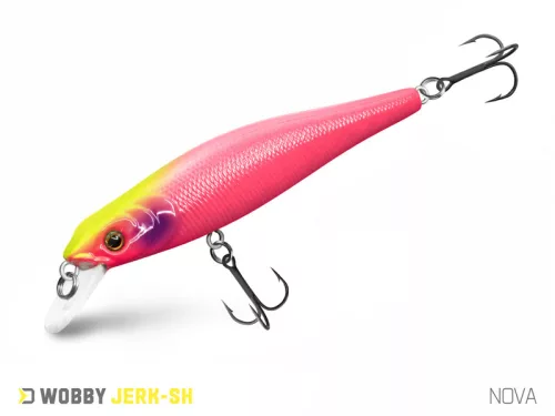 Delphin WOBBY JERK-SH NOVA 8 cm 6,5 g lebegő minnow wobbler