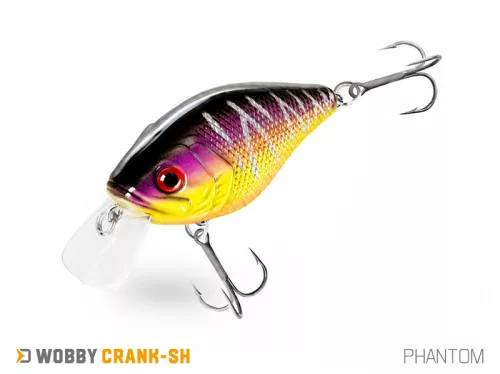 Delphin WOBBY CRANK-SH /Float. PHANTOM 5 cm 8 g crankbait wobbler