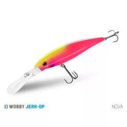   Delphin WOBBY JERK-DP NOVA 9 cm 12,5 g lebegő minnow wobbler