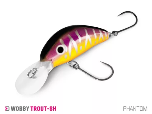 Delphin WOBBY TROUT-SH /Float. PHANTOM 4 cm 4 g rovarutánzatú wobbler