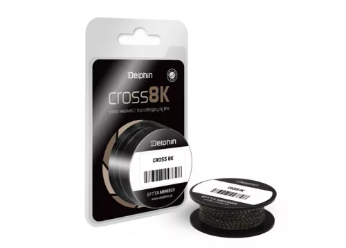 Delphin 8K Cross 20 m 25 lb terepmintás fonott előkezsinór