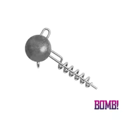 Delphin Bomb! Twisto Jiger csavaros gumihalfej 5 g 3 db