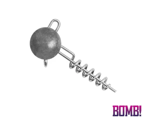 Delphin Bomb! Twisto Jiger csavaros gumihalfej 12,5 g 3 db