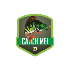 Delphin CatchME! sügérmotívumos matrica, 9 × 8 cm
