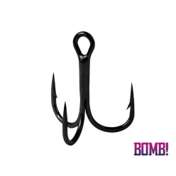   Delphin BOMB MultiHook Triple 3/0-s szakállas hármas horog 6 db/csomag