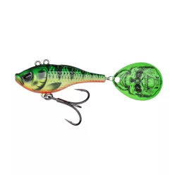   MADCAT Spin Tail T1/0 UV T1–0 Firetiger UV 12 cm 70 g tail spinner