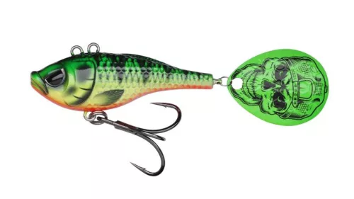 MADCAT Spin Tail T1/0 UV T1–0 Firetiger UV 12 cm 70 g tail spinner