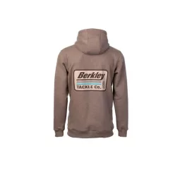 Berkley kapucnis melírozott khaki XL pulóver