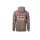 Berkley kapucnis melírozott khaki XL pulóver