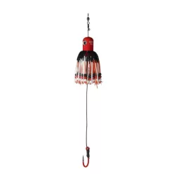   MADCAT A-static Adj. CT 8/0 S RED 33 cm 100 g harcsázó vertikális csali
