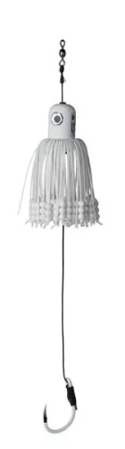 MADCAT A-static Adj. CT 8/0 S S fehér 33 cm 100 g harcsázó vertikális csali